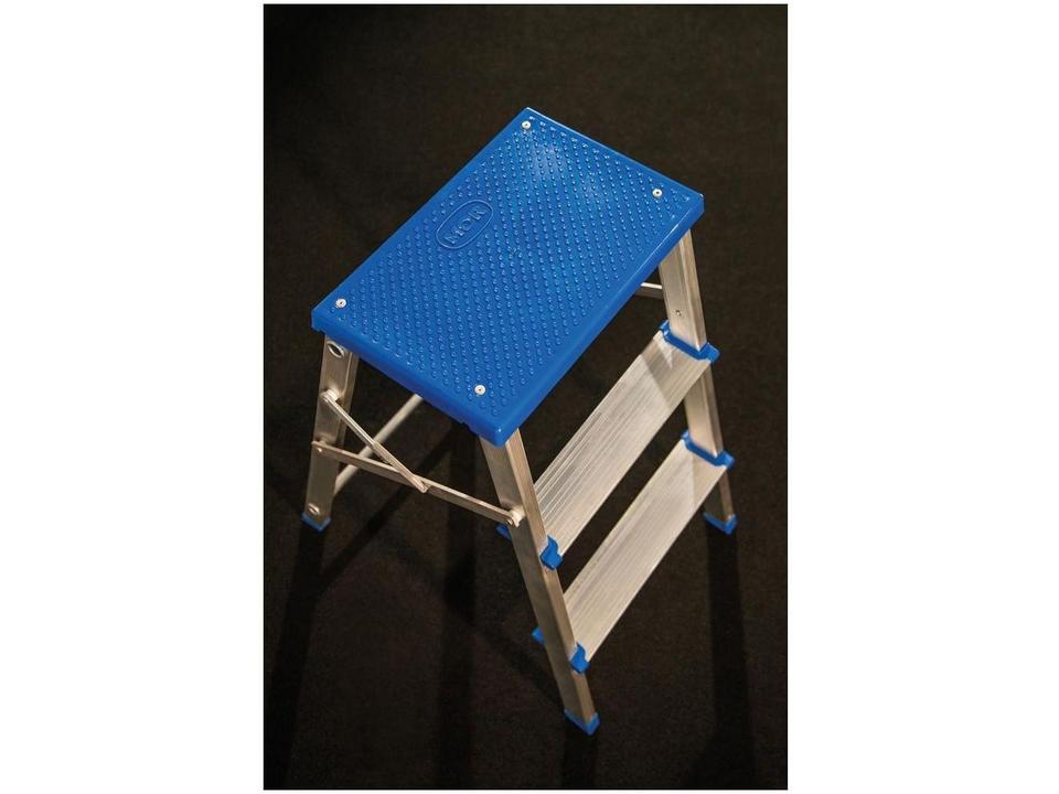 Banco Escada 3 Degraus Alumínio 5107 Mor - 6