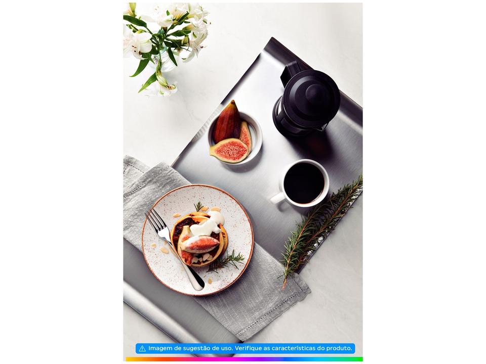 Bandeja Inox para Servir Retangular Tramontina Quadrata 57x32cm - 1