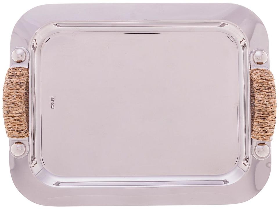 Bandeja Inox para Servir Retangular Wolff Manhattan - 2
