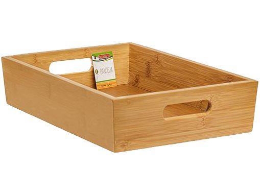 Bandeja para Servir Retangular Hauskraft Bambu - 35x23,5cm - 1