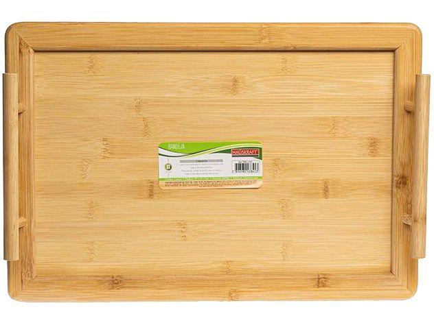 Bandeja para Servir Retangular Hauskraft Bambu - 1