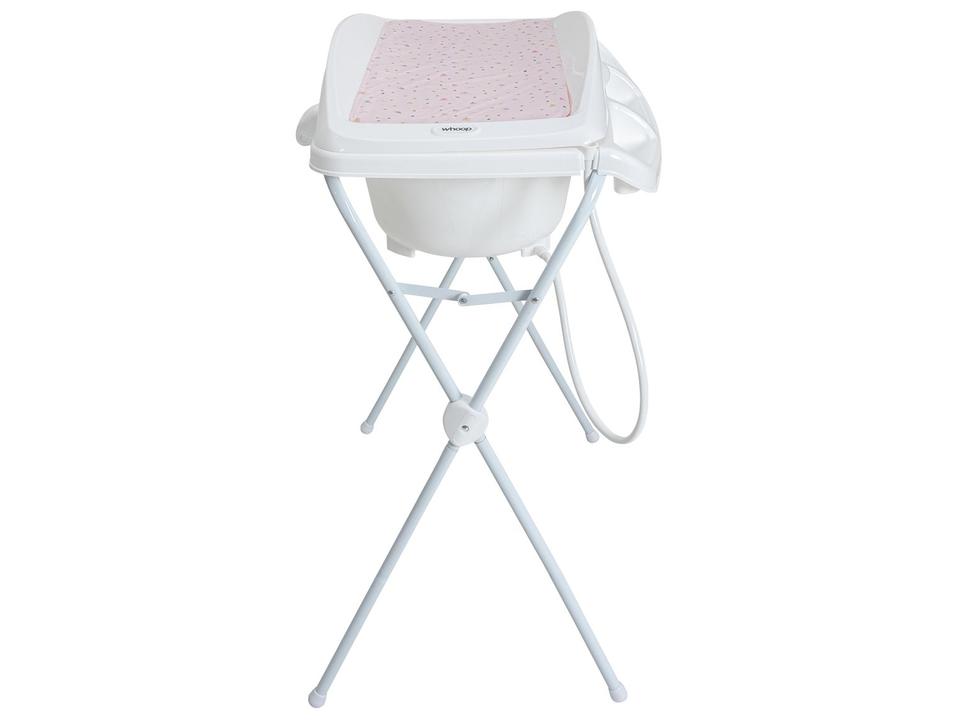 Banheira de Bebê com Suporte e Trocador Whoop Angra Rosa 21kg - 4