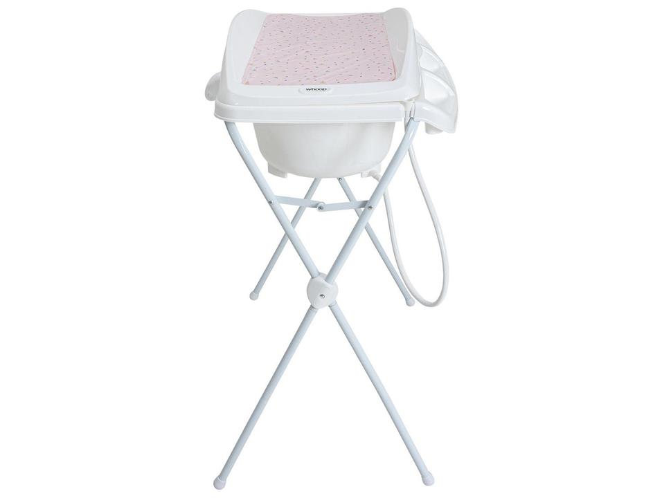 Banheira de Bebê com Suporte e Trocador Whoop Angra Rosa 21kg - 4
