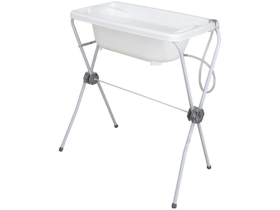Banheira de Bebê com Suporte Kiddo Chuá Cinza - 2