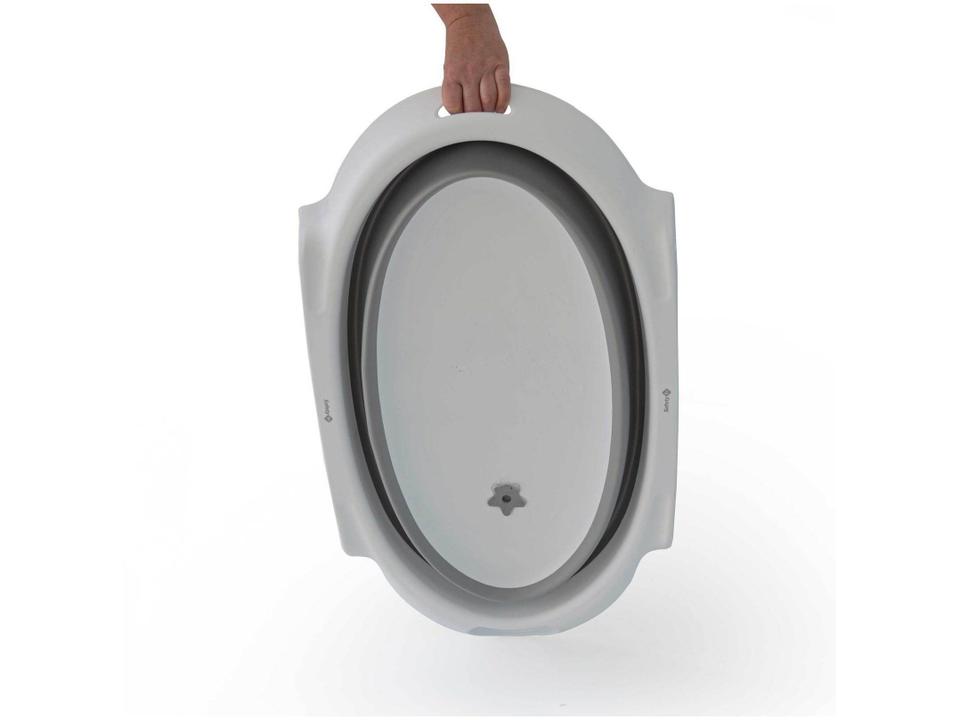 Banheira de Bebê com Suporte Safety 1st Smile Grey 35L - 3