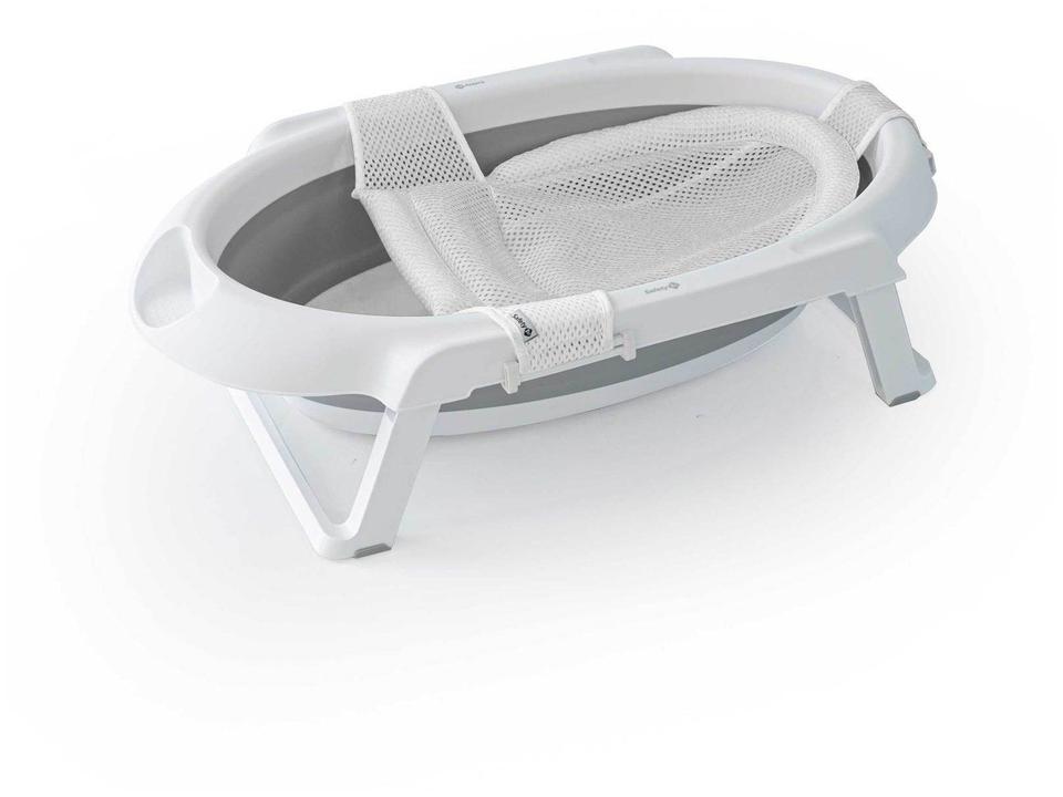 Banheira de Bebê com Suporte Safety 1st Smile Grey 35L - 16