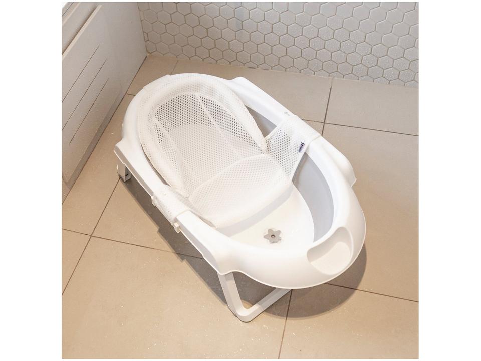 Banheira de Bebê com Suporte Safety 1st Smile Grey 35L - 9