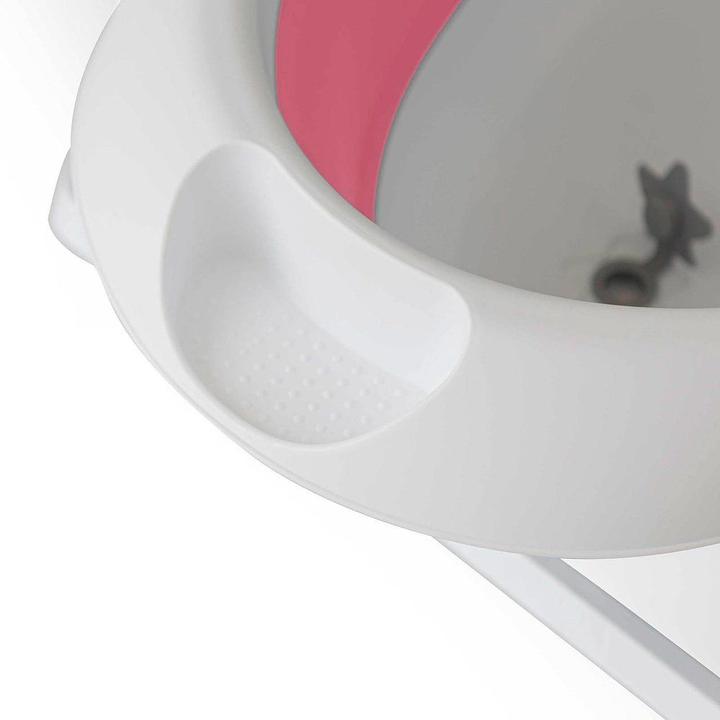 Banheira de Bebê com Suporte Safety 1st Smile Rosa 35L - 11