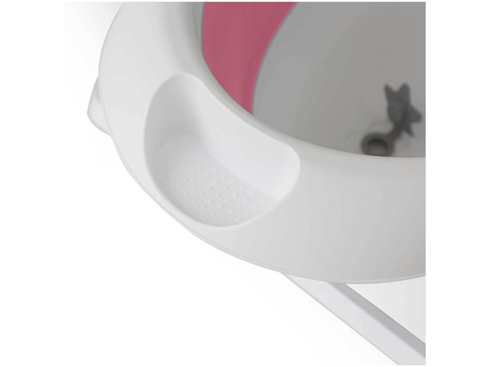 Banheira de Bebê com Suporte Safety 1st Smile Rosa 35L - 9