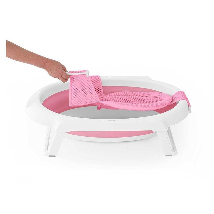 Banheira de Bebê com Suporte Safety 1st Smile Rosa 35L - 8