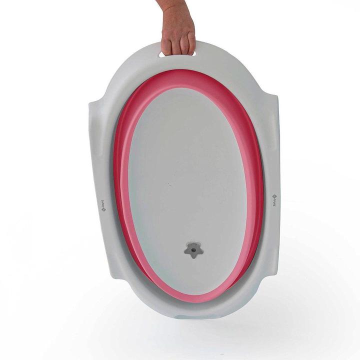 Banheira de Bebê com Suporte Safety 1st Smile Rosa 35L - 13