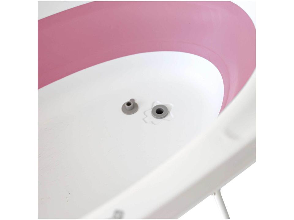 Banheira de Bebê com Suporte Safety 1st Smile Rosa 35L - 7