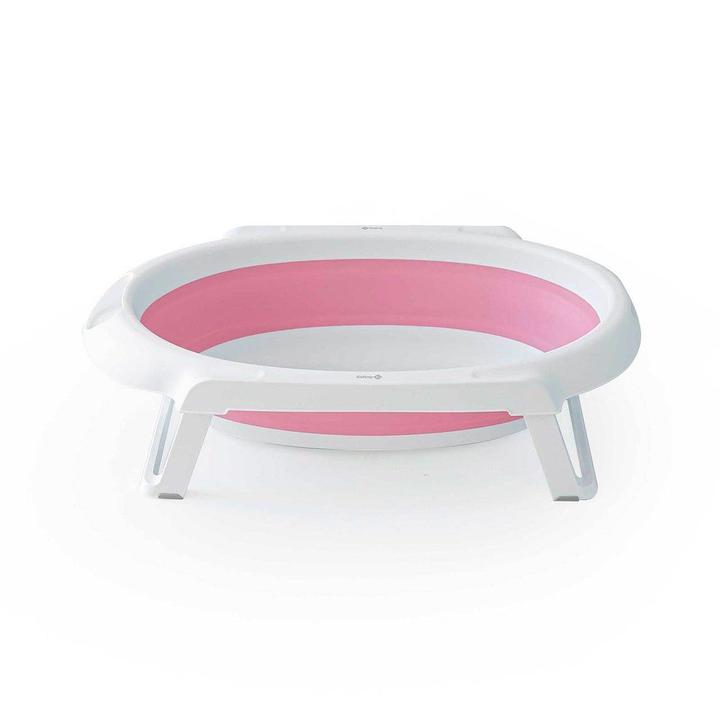 Banheira de Bebê com Suporte Safety 1st Smile Rosa 35L - 9