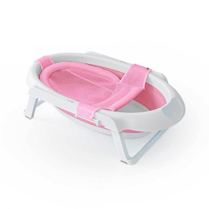 Banheira de Bebê com Suporte Safety 1st Smile Rosa 35L - 14