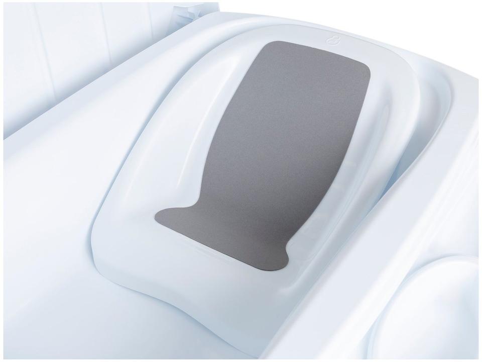 Banheira de Bebê com Trocador Galzerano Premium Branco e Rosa - 5