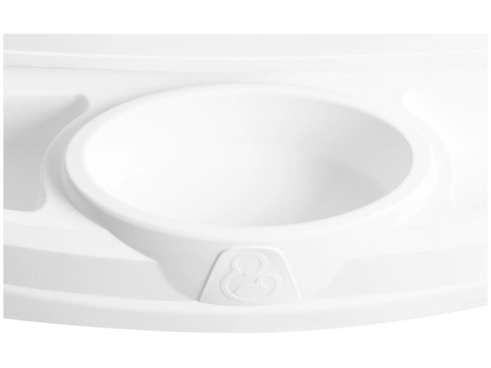 Banheira de Bebê com Trocador Galzerano Premium Branco e Rosa - 9
