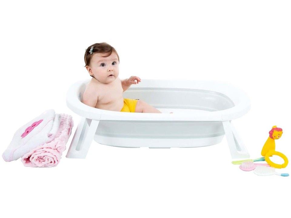 Banheira de Bebê Cosco Kids Dobrável Whippy 30L - 1