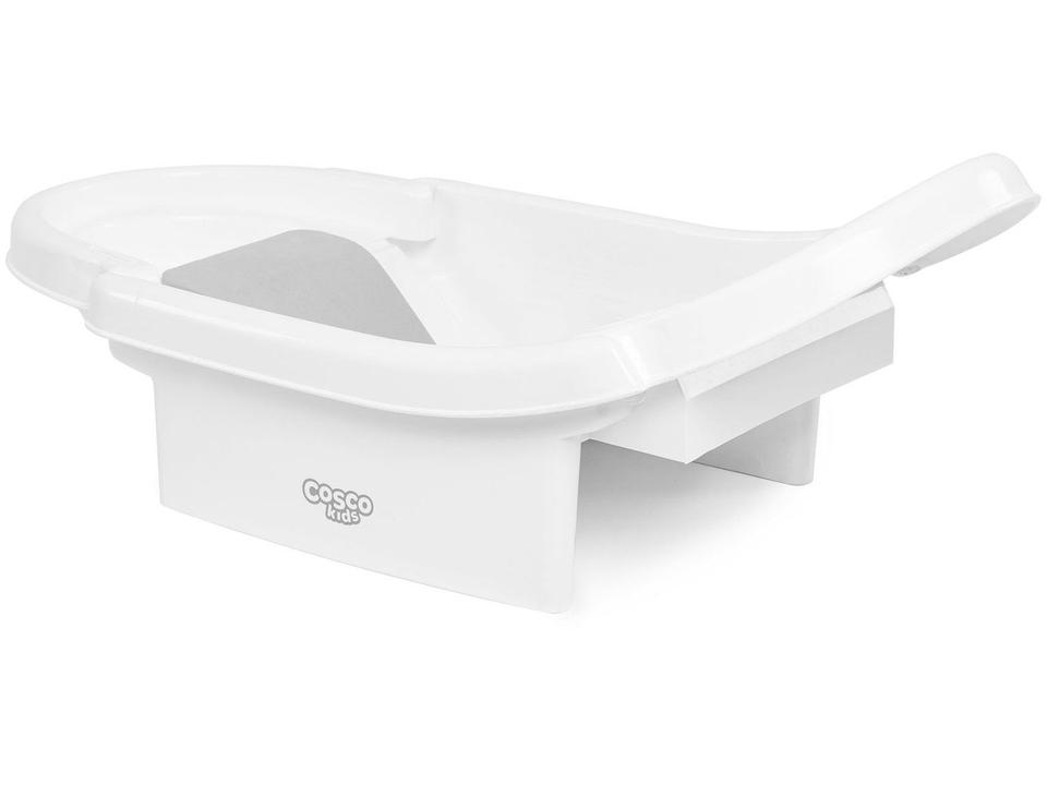 Banheira de Bebê Cosco Kids Fold Up Branco e Cinza 3L - 8