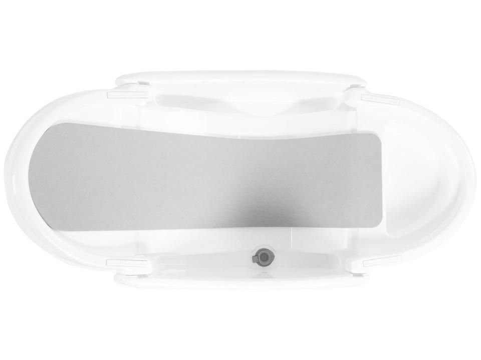 Banheira de Bebê Cosco Kids Fold Up Branco e Cinza 3L - 15