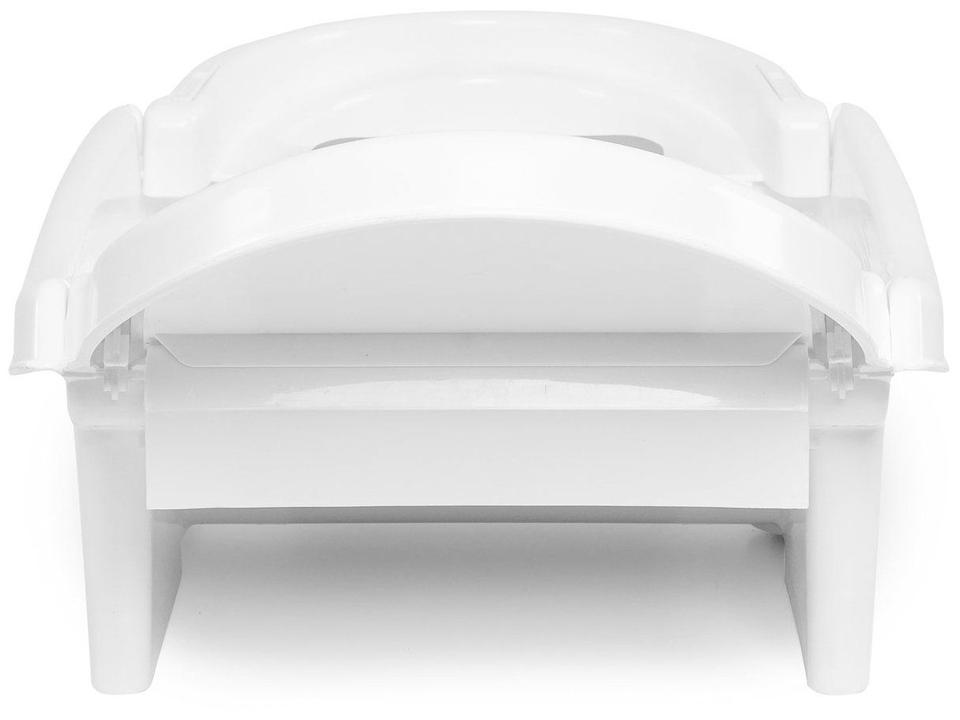 Banheira de Bebê Cosco Kids Fold Up Branco e Cinza 3L - 9