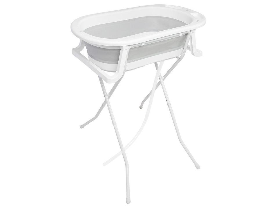 Banheira de Bebê Dobrável Cosco Kids Drippy Branca 35L