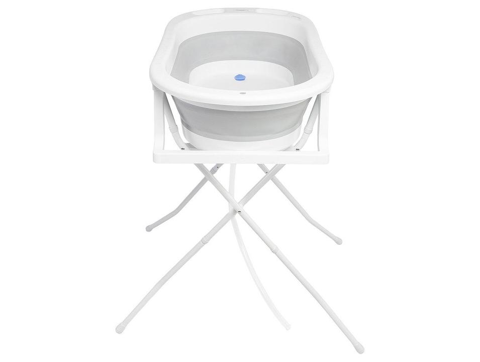 Banheira de Bebê Dobrável Cosco Kids Drippy Branca 35L - 10