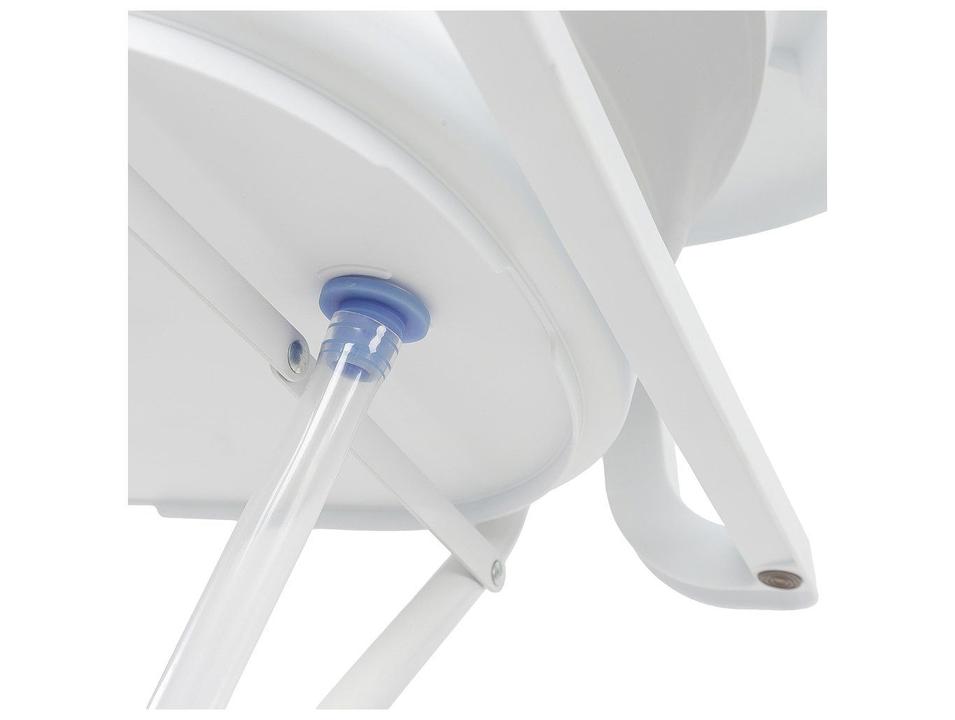 Banheira de Bebê Dobrável Cosco Kids Drippy Branca 35L - 12