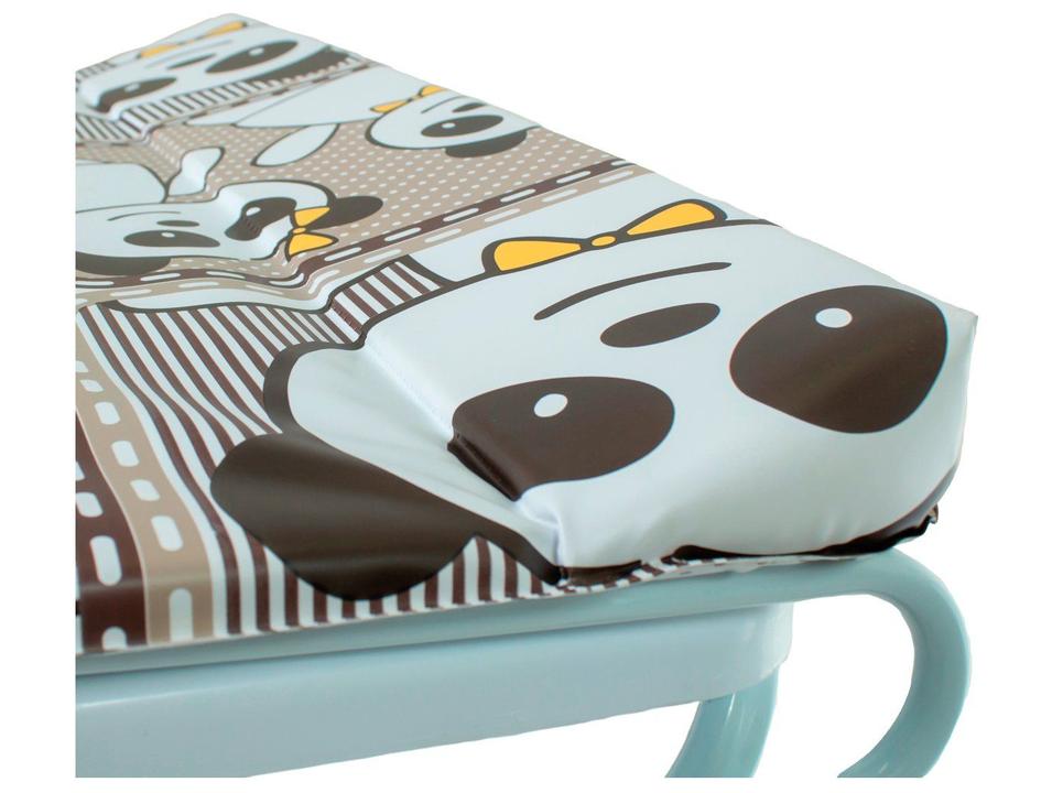 Banheira de Bebê Dobrável Galzerano Classic Branco e Cinza - 6