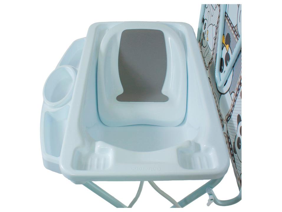 Banheira de Bebê Dobrável Galzerano Classic Branco e Cinza - 4