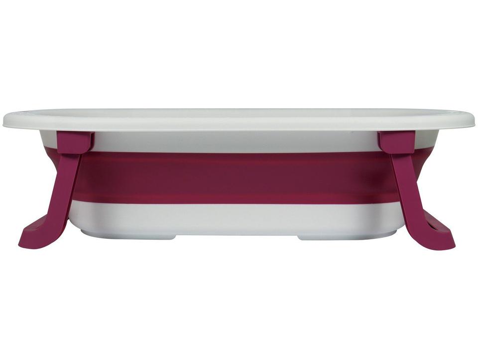 Banheira de Bebê Dobrável KaBaby Infantil Rosa - 1