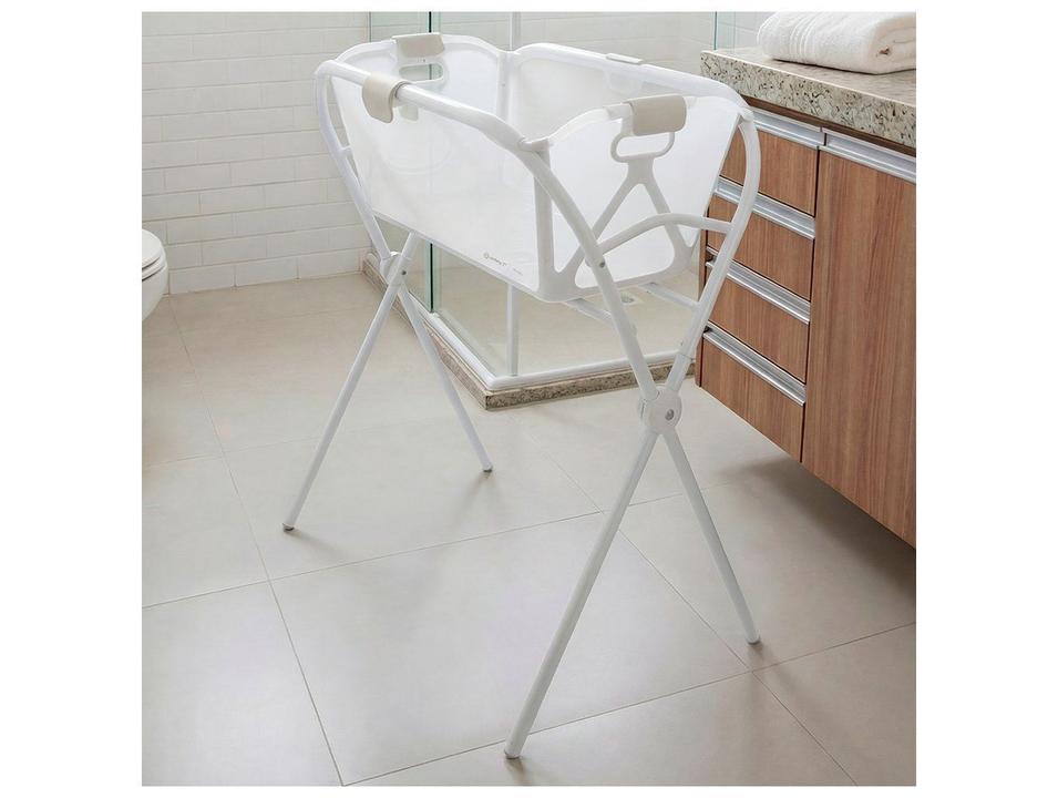 Banheira de Bebê Dobrável Safety 1st Nami Acqua White Branca 35L - 8
