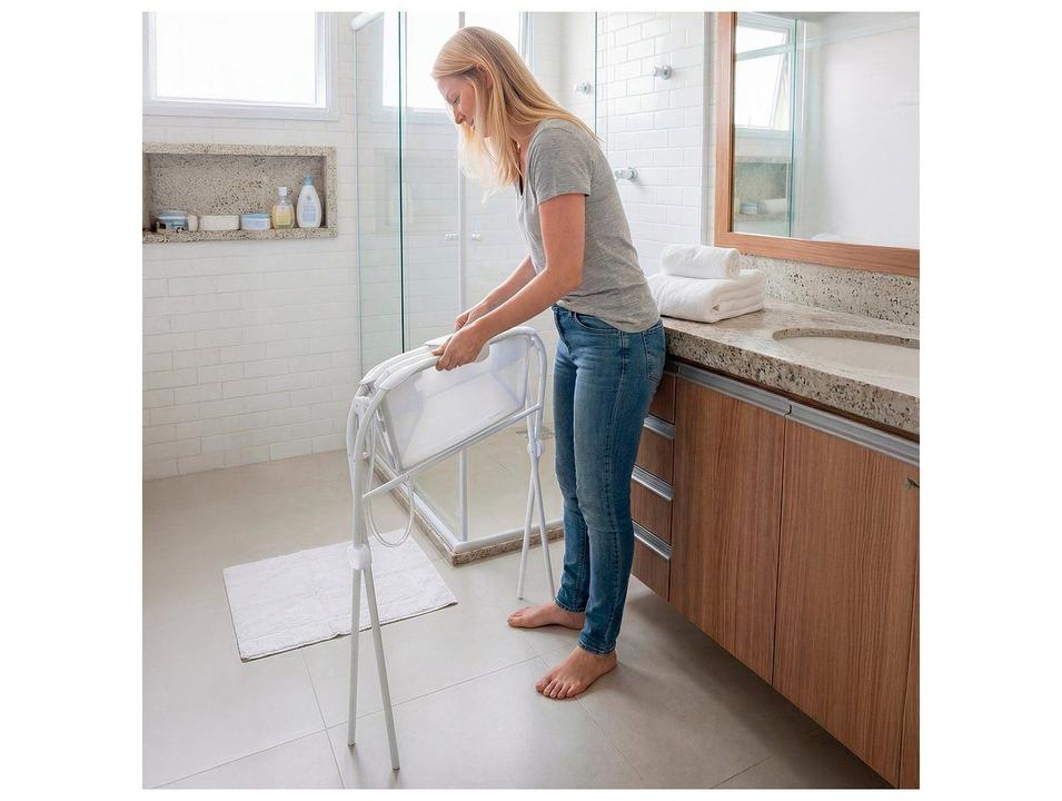 Banheira de Bebê Dobrável Safety 1st Nami Acqua White Branca 35L - 7