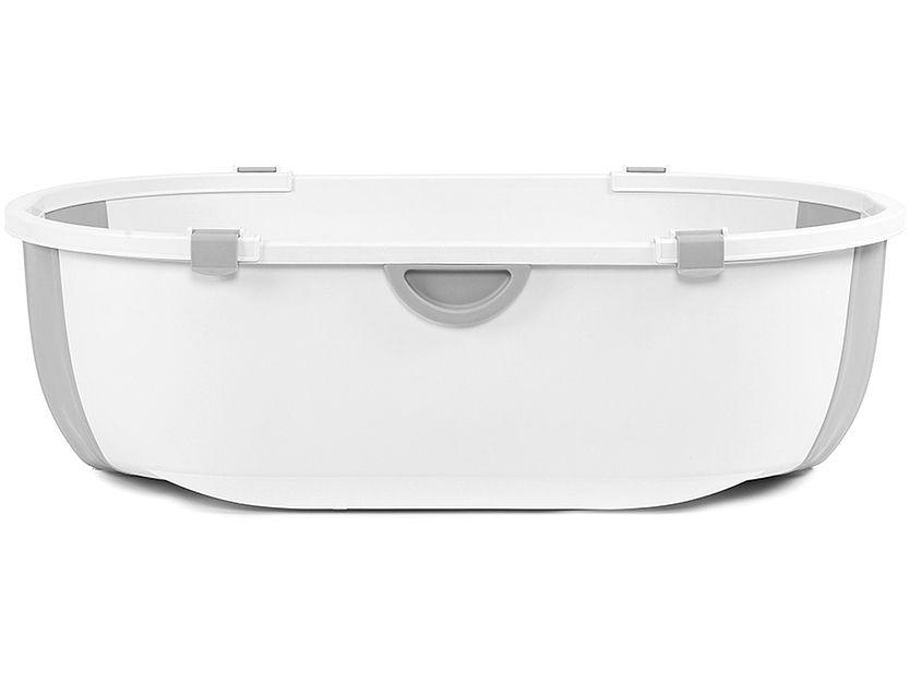 Banheira de Bebê Dobrável Safety 1st Oasis Branco e Cinza - 6