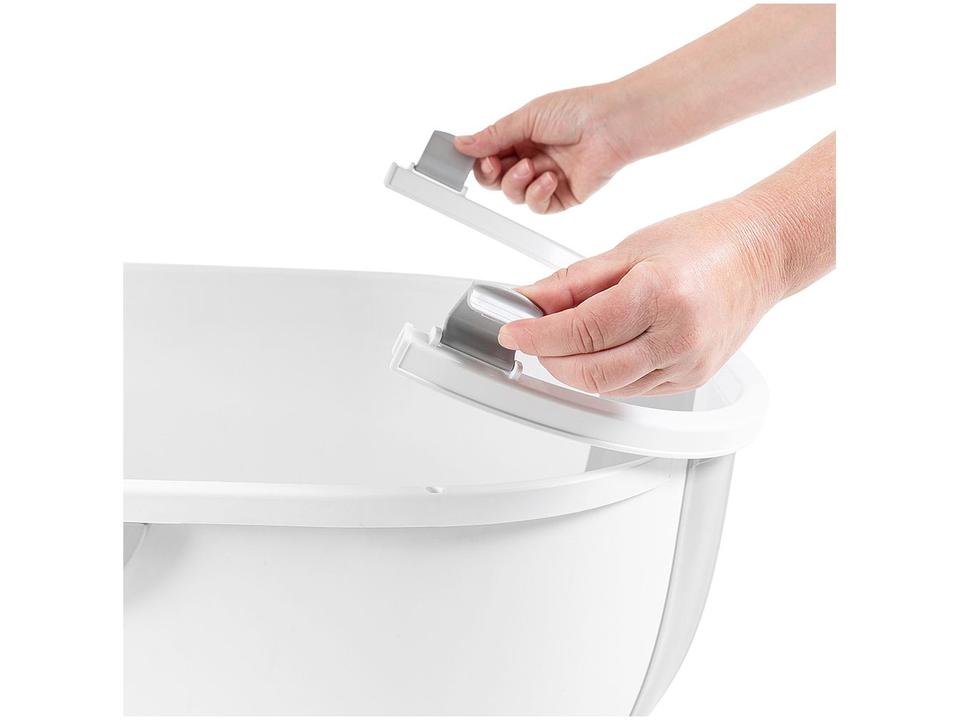 Banheira de Bebê Dobrável Safety 1st Oasis Branco e Cinza - 3