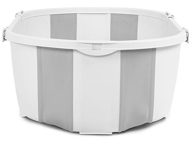 Banheira de Bebê Dobrável Safety 1st Oasis Branco e Cinza - 5