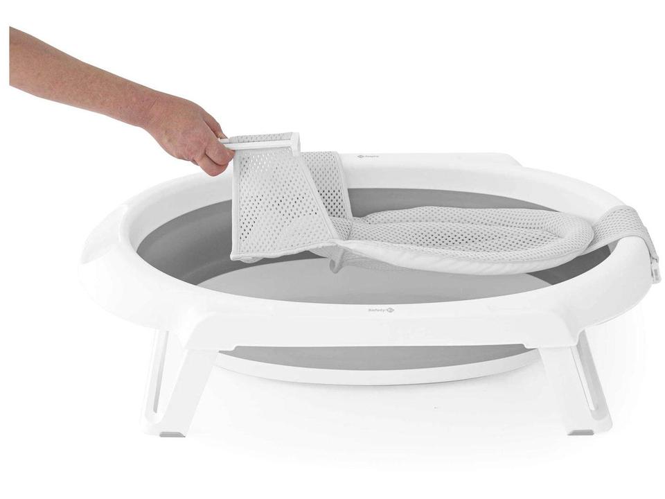 Banheira de Bebê Safety Smile Cinza 35L - 8