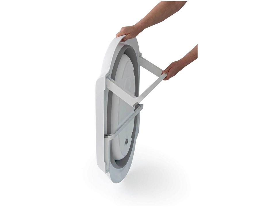 Banheira de Bebê Safety Smile Cinza 35L - 9