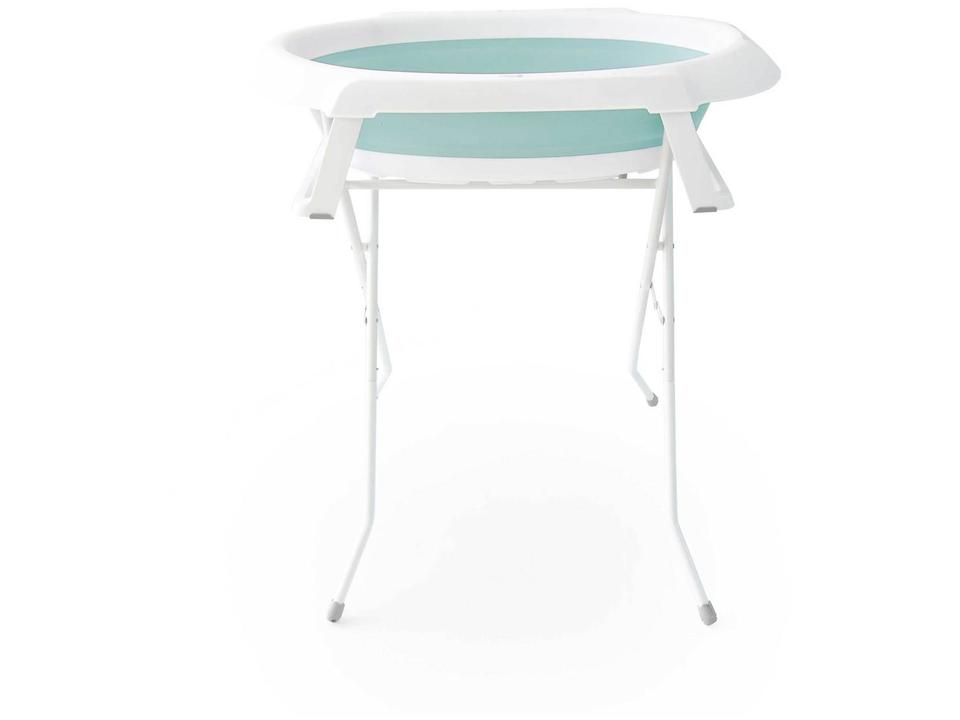 Banheira para Bebê Smile Aqua Green com Suporte Safety - 4