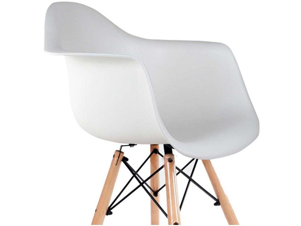 Banqueta Alta com Encosto Branca Empório Tiffany - 5