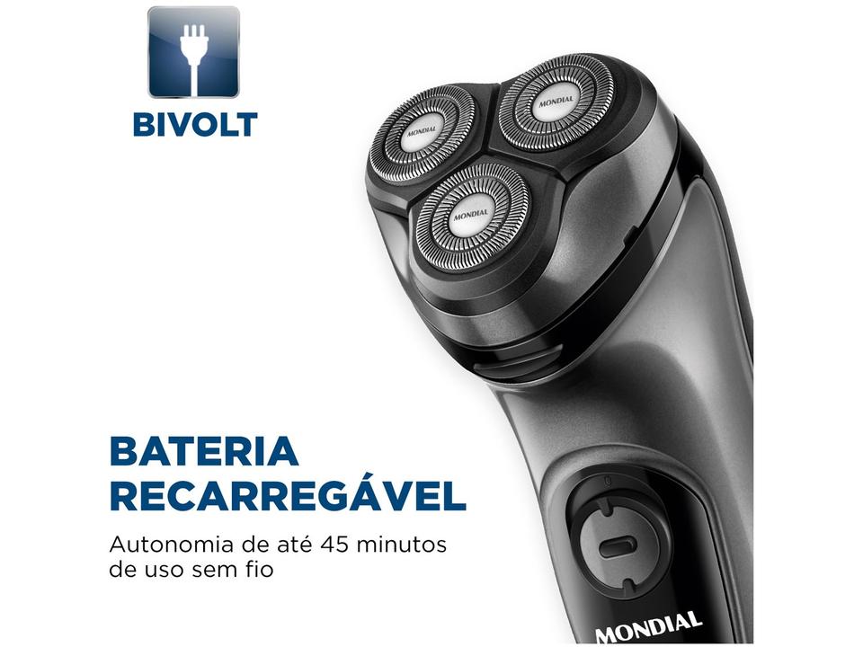 Barbeador Elétrico Mondial Power Shave BE-02 - 4