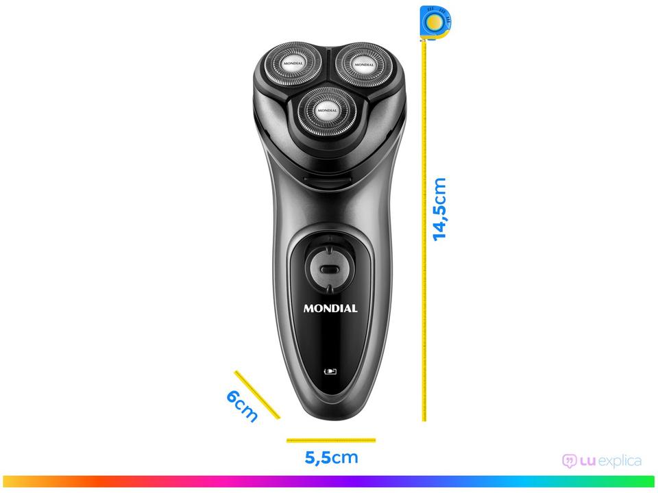 Barbeador Elétrico Mondial Power Shave BE-02 - 2