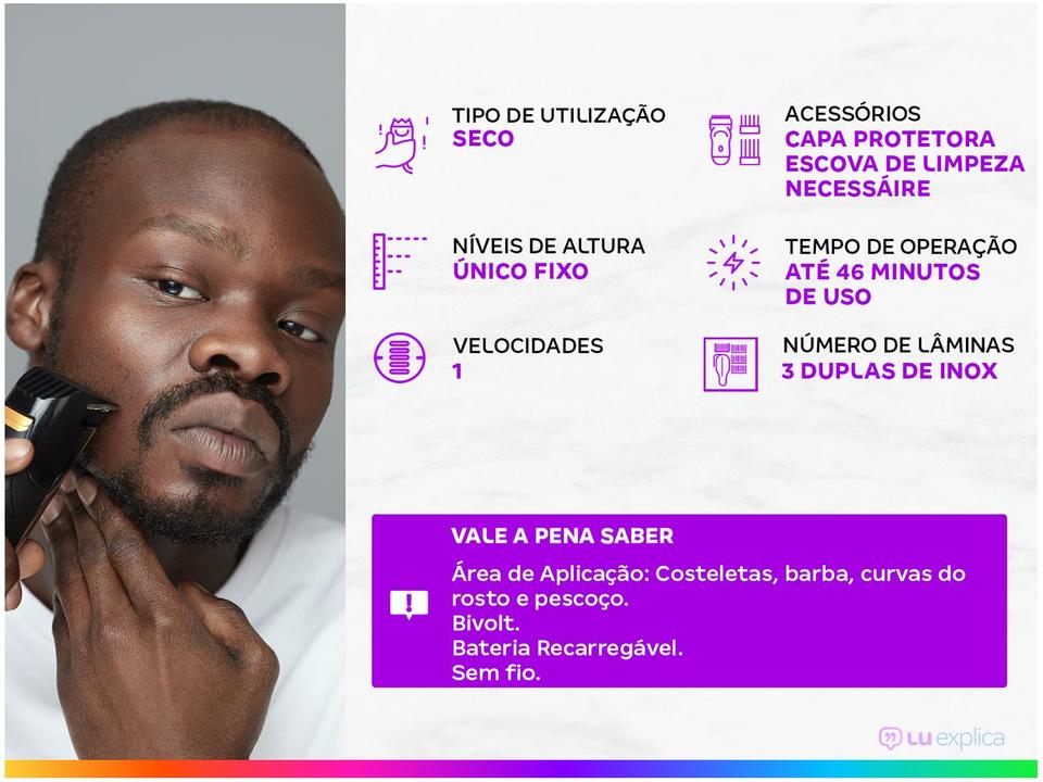 Barbeador Elétrico Mondial Power Shave BE-02 - 1