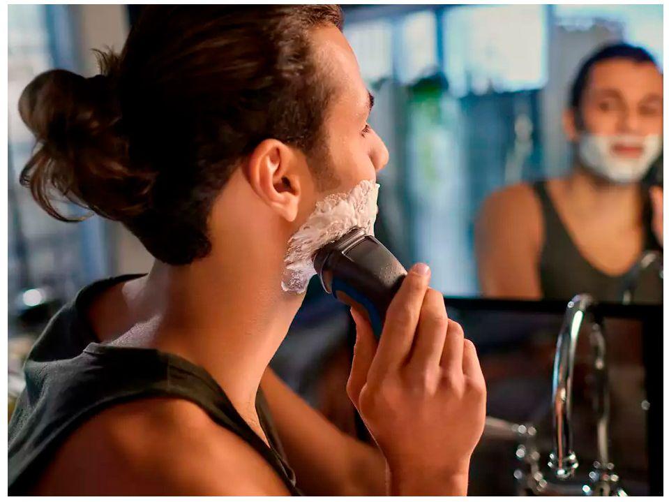 Barbeador Elétrico Philips 1000 Series Seco e Molhado 1 Velocidade - 1