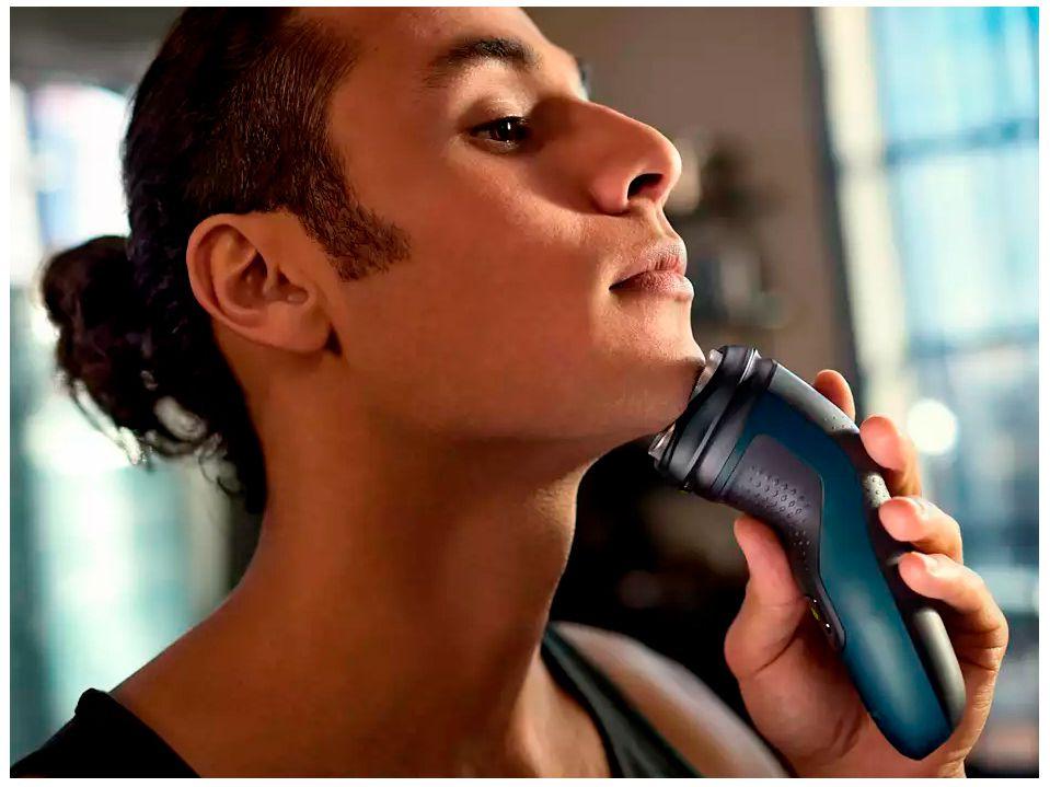 Barbeador Elétrico Philips 1000 Series Seco e Molhado 1 Velocidade - 2