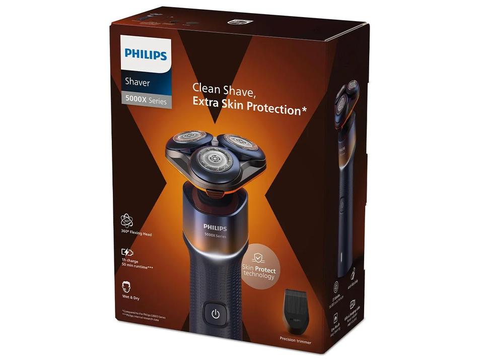 Barbeador Elétrico Philips X5012/05 Seco e Molhado - 11