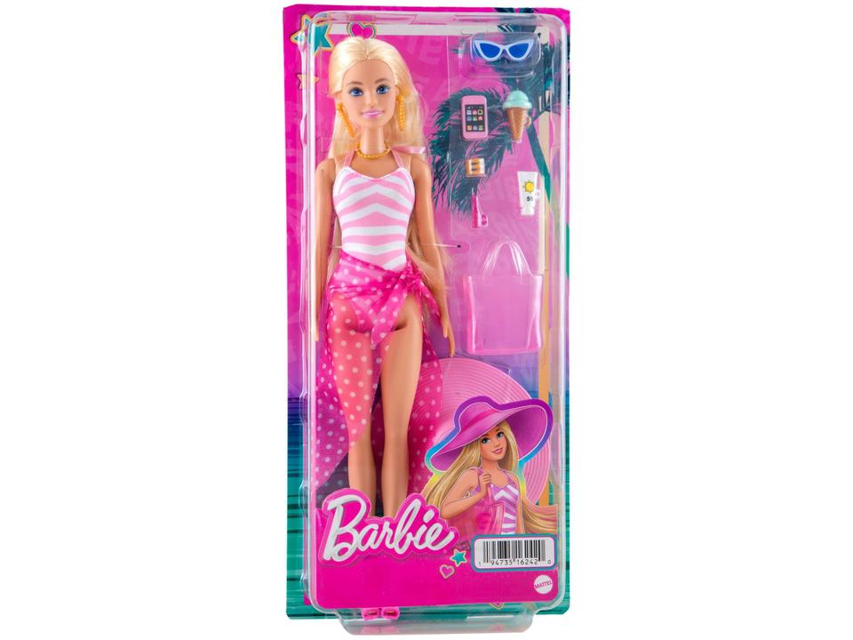 Barbie Dia de Praia com Acessórios e Boneca - 5