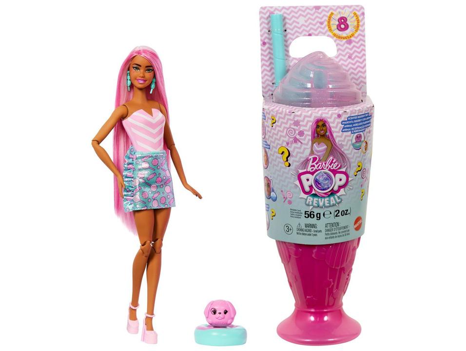 Barbie Doces Surpresas com 8 Revelações - 8