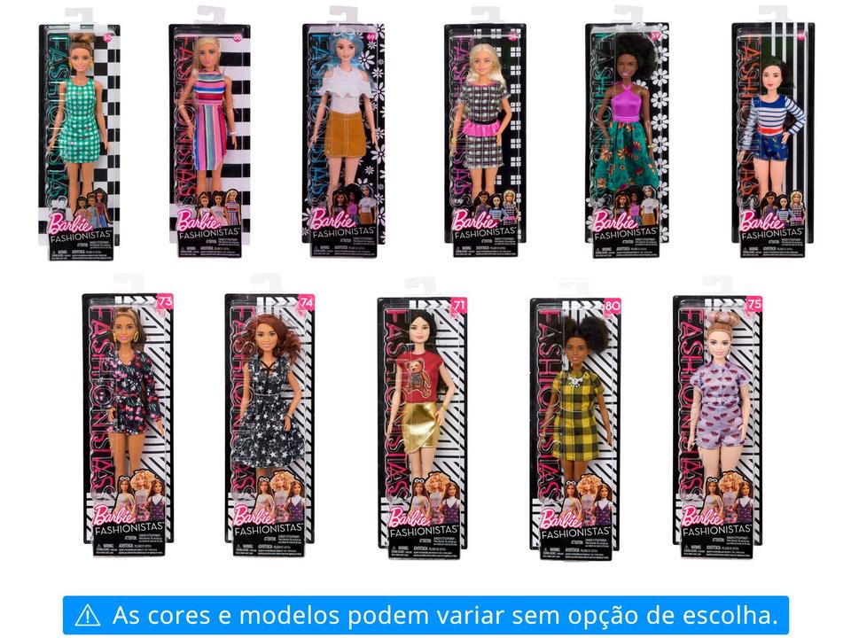 Barbie Fashionistas Girl Power Dress - com Acessórios Mattel - 1