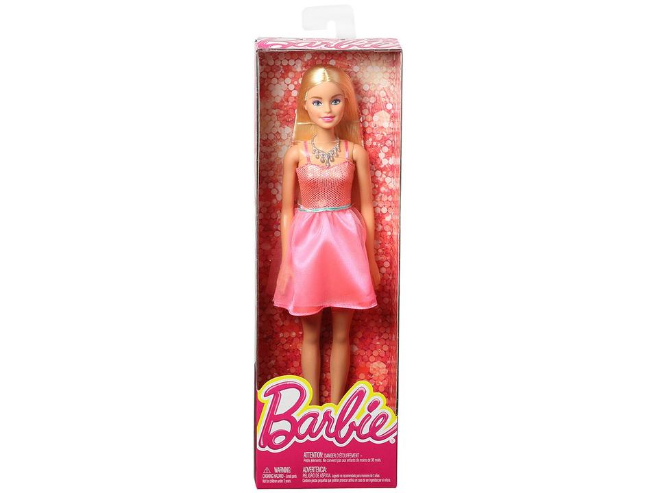 Barbie Moda e Magia Básica Glitz com Acessórios - 4