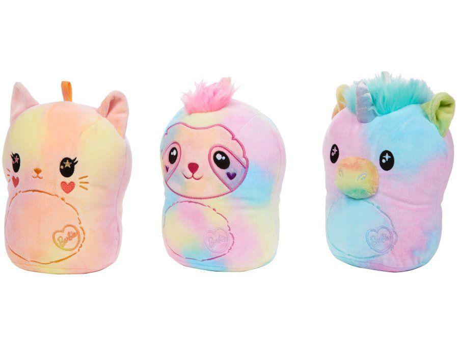 Barbie Pelúcia Tie Dye Surpresa 7" Brinquedo Menina - 5